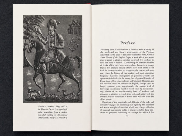 005 Browne Intro RS A Literary History of Persia (Complete 4 Volume Set)