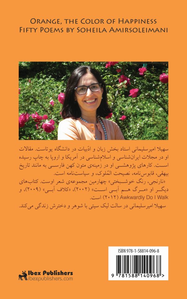 Orange, the Color of Happiness: Fifty Poems by Soheila Amirsoleimani