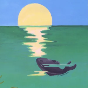 The Little Black Fish, Bilingual Edition