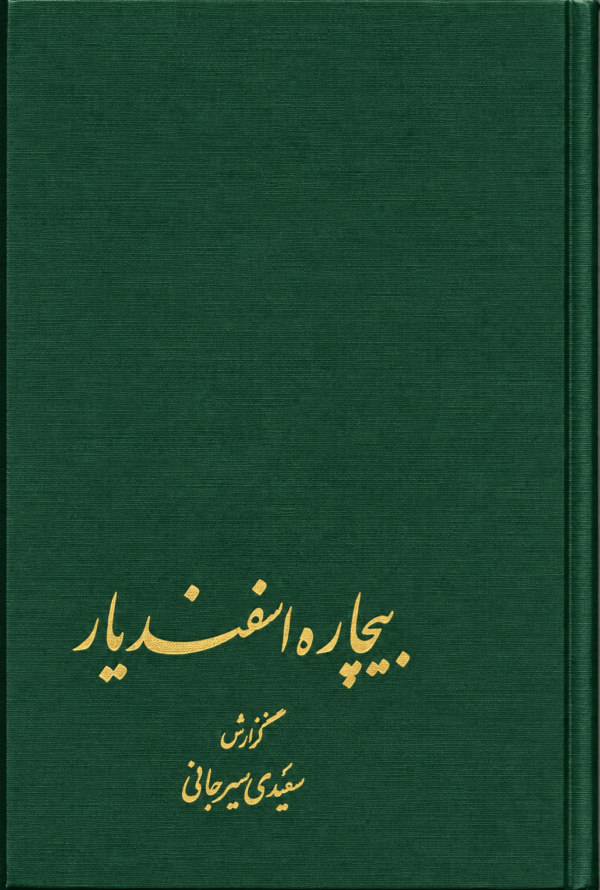 Poor Esfandiyar  (Hardcover) [Persian Language]