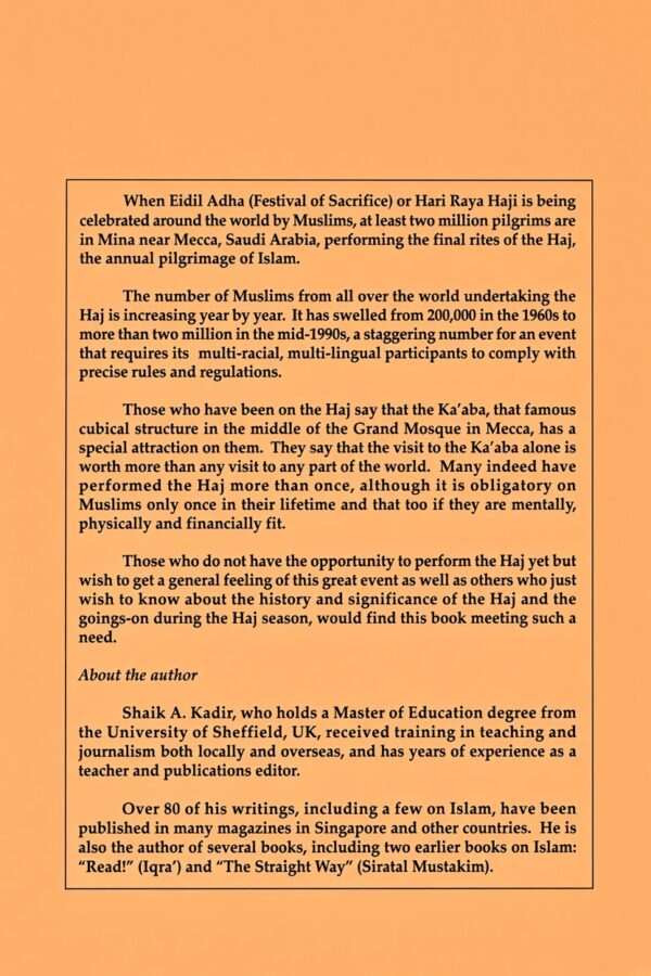 jC8WG The Haj: The Annual Pilgrimage of Islam